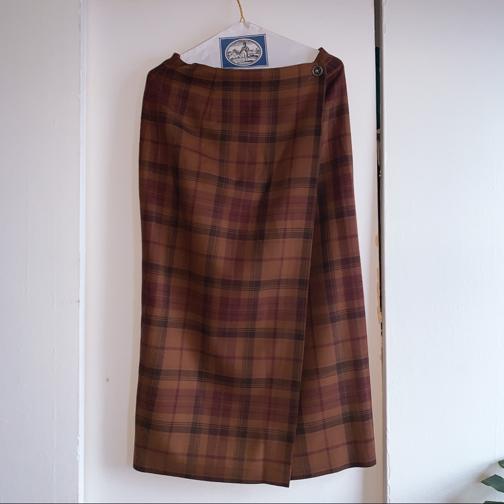 Vintage wrap skirt